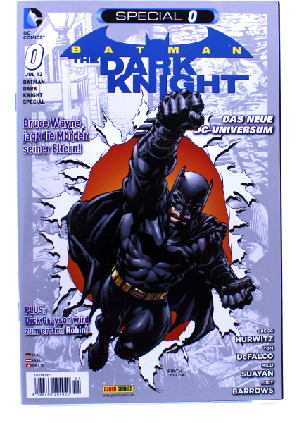 Batman: The Dark Knight Comic Special Nr. 0: Bruce Wayne jagt die Mörder seiner Eltern! von Panini